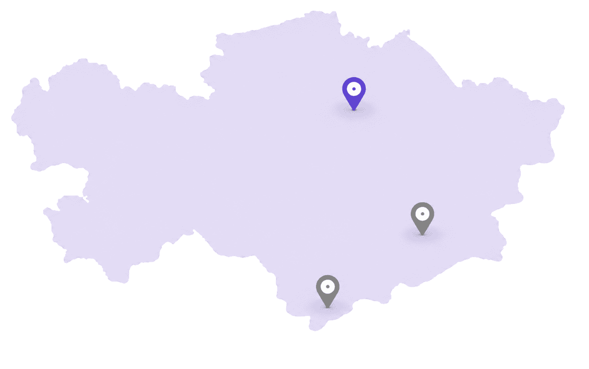 Карта Казахстана